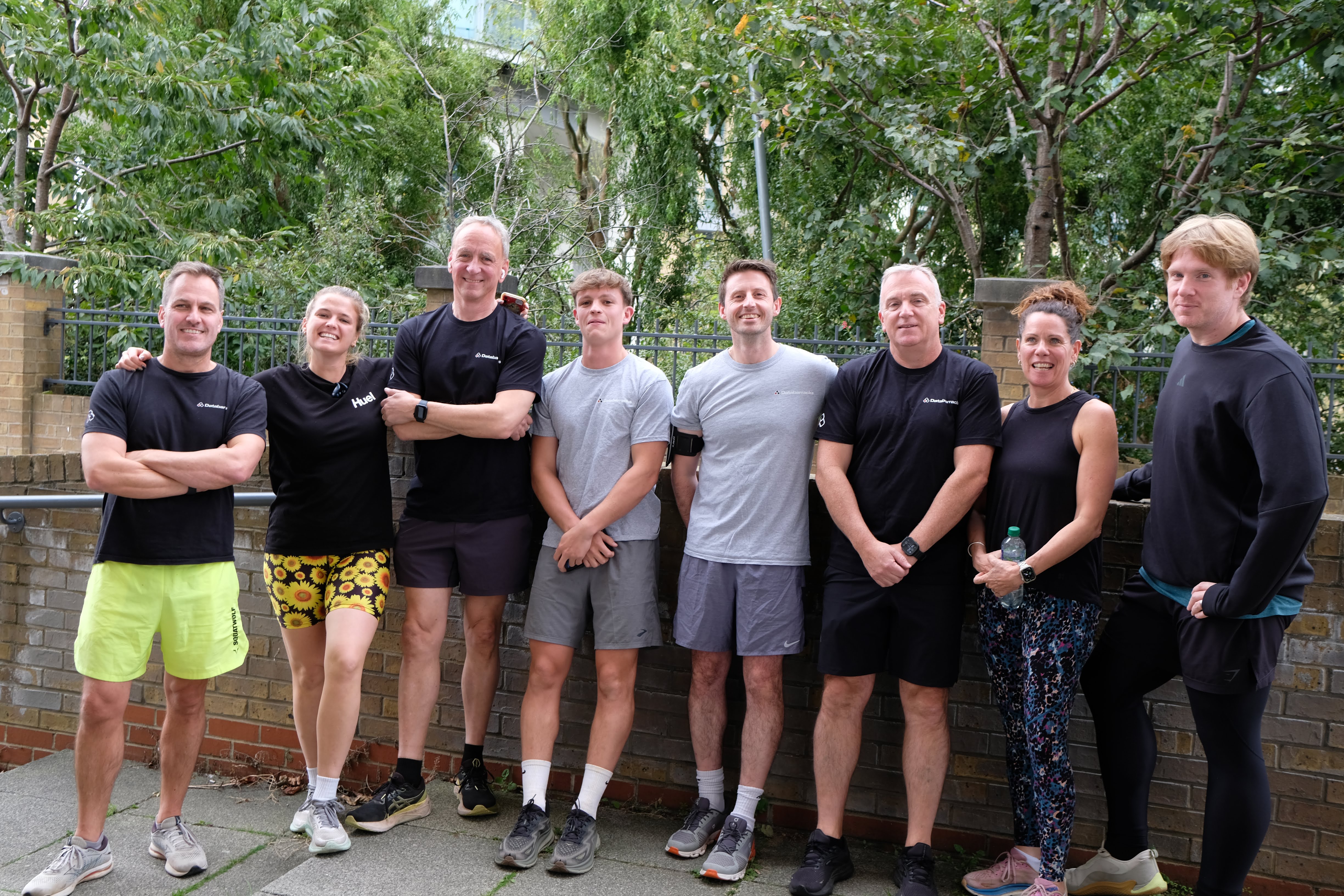 Databarracks team charity run